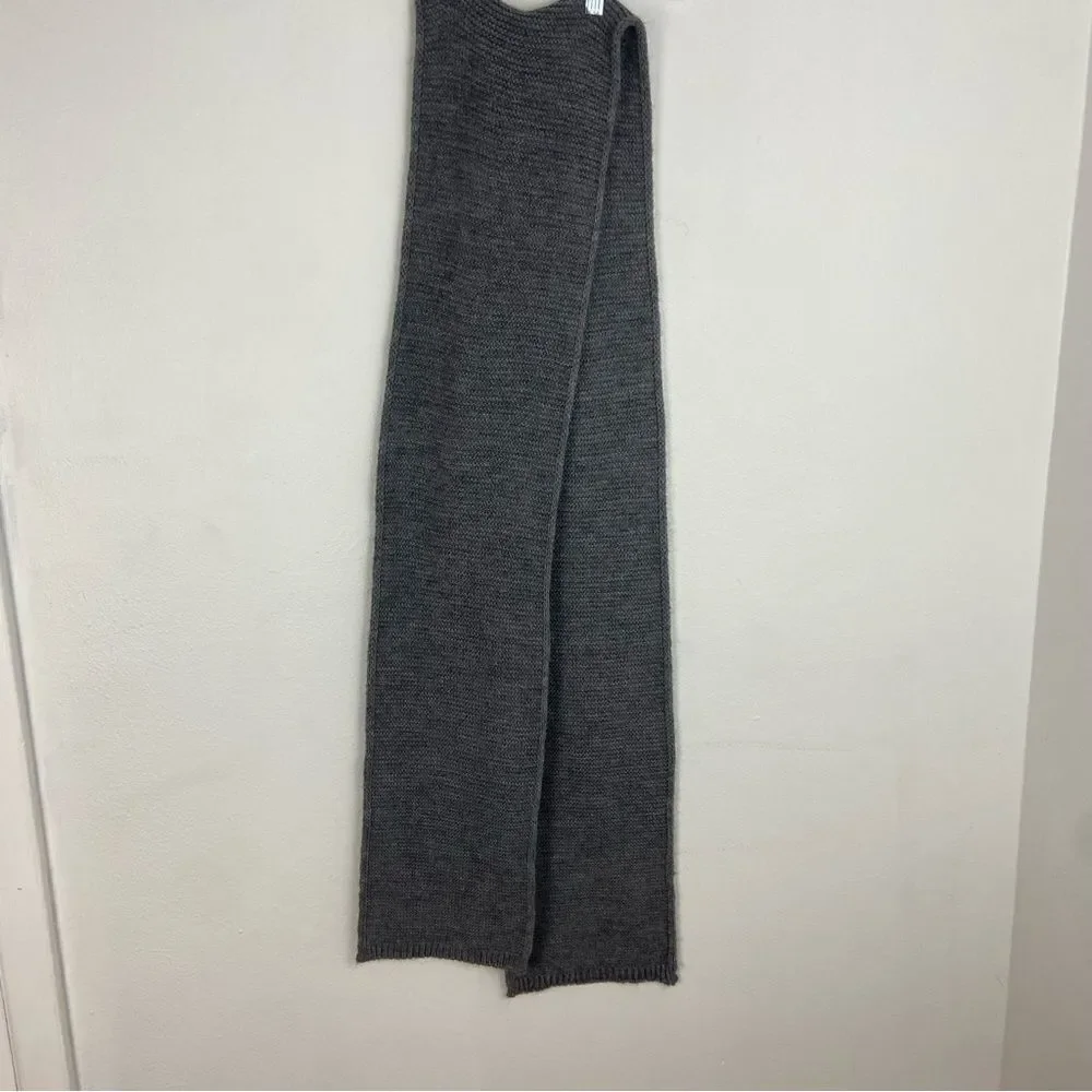 Knitted Scarf men’s gray